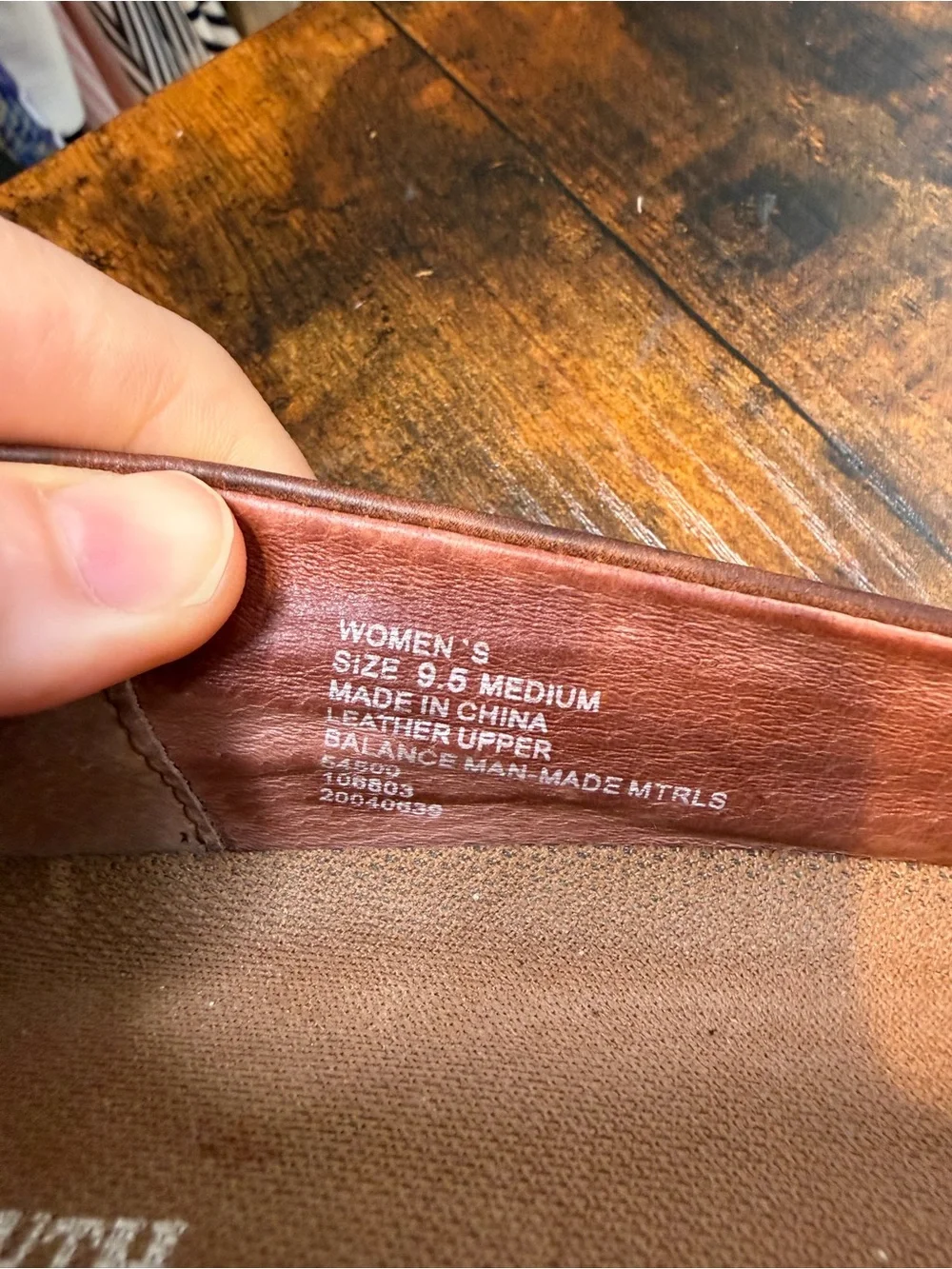 Duluth Trading Co. Brown Leather Women's Andina Skimmer slip-on flats Size 9.5